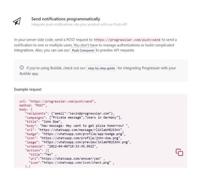 Push Notification Toolset for PWA | Progressier